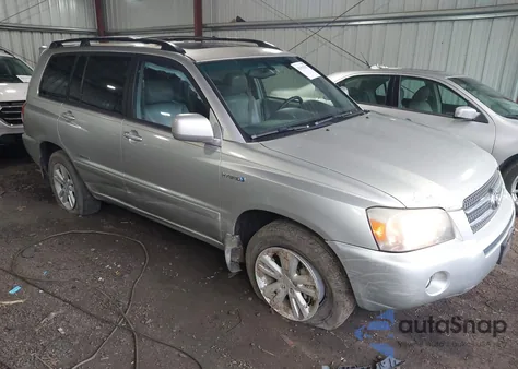 2006 Toyota Highlander Hybrid Limited V6 z USA, uszkodzony, nr VIN JTEEW21A760032861